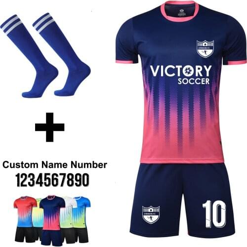 Survetement Football Kit Kids Adult Soccer Jerseys Set Football Kits Men Child Futbol Training Uniform Sets Sport Clothes M3202