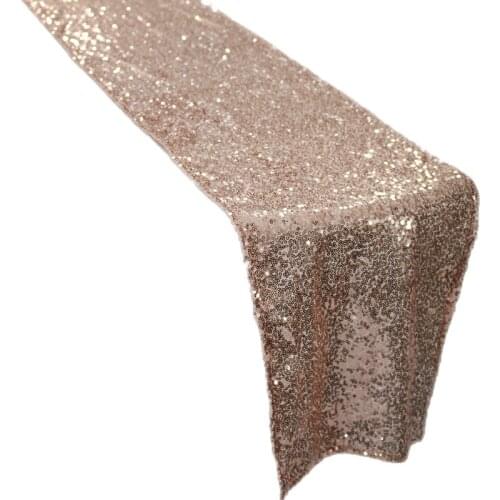 1pcs Sparkly Multicolor Sequin Table Runners for Weddings Party Christmas Decoration