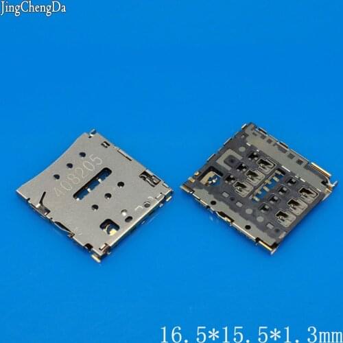 JCD Sim Card Holder Socket Reader Connector for lenovo s858t S858 for Asus K018 for OPPO N1 N1T N1W Slot Tray Module