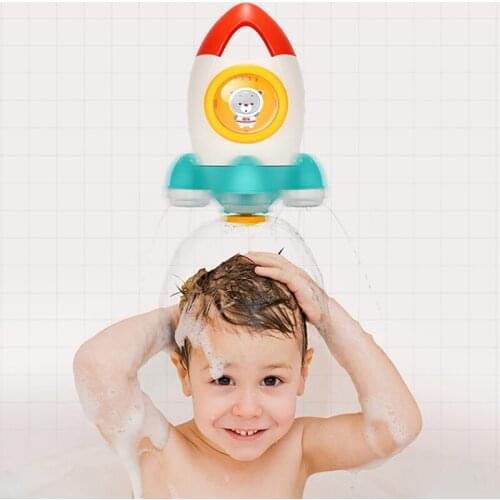 Baby Shower Toys, Shampoo Shower, Childrens Toys, Water Rocket Gifts, Fun Toys For Childrens Shower Water Spray Tools