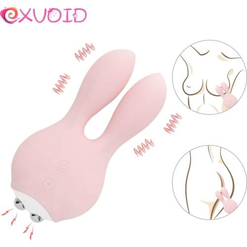 EXVOID Rabbit G-Spot Massager Sex Toys for Women Electric Shock Adult Products Vibrator Vibrators for Woman Clitoris Stimulate