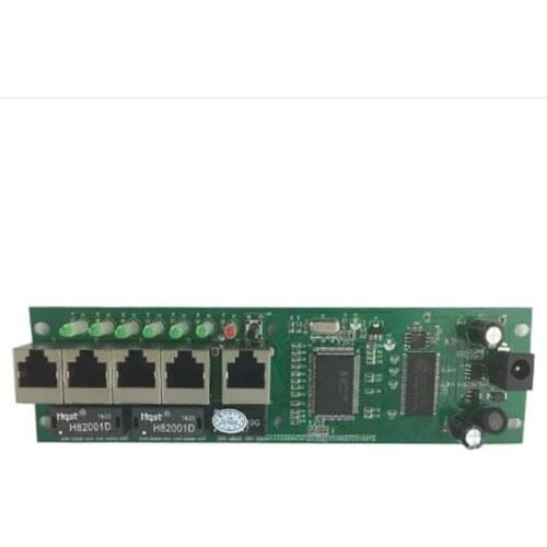 Mini size intelligent wired distribution box 5-port router modules OEM pcb module 192.168.0.1 wire router manufacturer