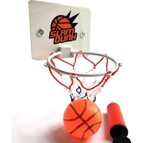 Basketball Plate Sucker Mini Bath Toy Box Children Outdoor Recreational Toys Movement Toys Toys Office Toy with Pump Basketball