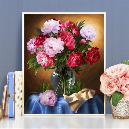 Muxun New 5D Diamond Painting Full Square Flower Rhinestone Picture Embroidery Sale Diamond Mosaic Cross Stitch Drop Ship Rp760