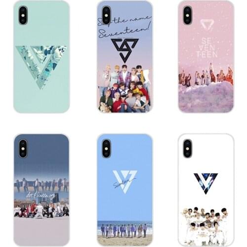 Soft Silicone TPU Case kpop Seventeen Korean group boy For Samsung Galaxy J1 J2 J3 J4 J5 J6 J7 J8 Plus 2018 Prime 2015 2016 2017