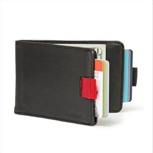 2021New Vintage Bifold Wallet Men Leather Multi-card Card Holder Short Mens Wallet Zipper Hasp Fold Card Package Mens Purse