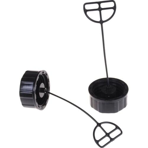 Plastic Fuel Tank Cap Fit For 43cc 52cc Strimmer Hedge Trimmer Brush Cutter Grass Trimmer Replacement Parts Black