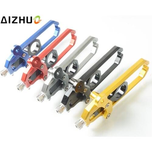 For BMW S1000RR S 1000 RR 2009-2016 2010 2011 2012 2013 CNC Aluminum Motorcycle Chain Adjuster Rear Axle Spindle Chain Adjuster