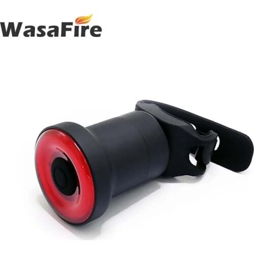 WasaFire Smart Bike Taillight LED Intelligent Brake Sensor Bicycle Rear Light USB Rechargeable MTB Cycling Warning Lamp