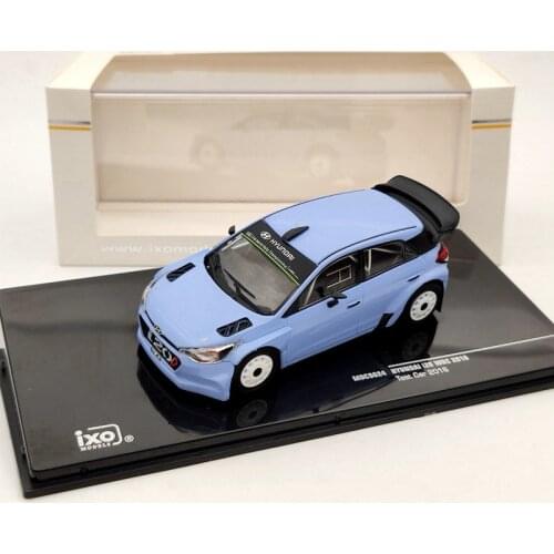 1/43 IXO For H~DAI i20 WRC 2016 Sordo Test Car MDCS024 Blue Limited Edition Collection Auto Toys Car