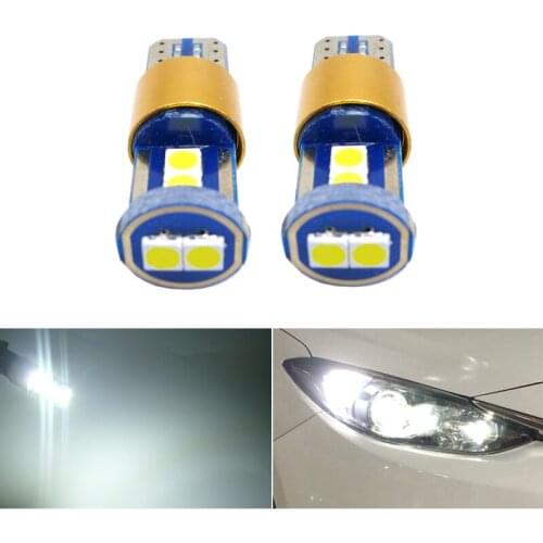 2x T10 Led Car Light W5w 194 Led Light Bulbs For Volkswagen Vw Passat B5 B5.5 B6 B7 B8 Variant Cc Jetta 6 Mk5 Mk6