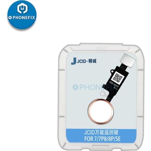 5pcs/lot JCID 6 Gen 3D Home Button 3D & Touch Edition for iPhone SE 7 7P 8 8P Home Return Touch Button Fingerprint Flex Cable