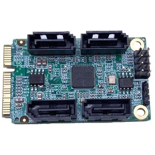 Adapter Mini-Pcie to SATA small board connector