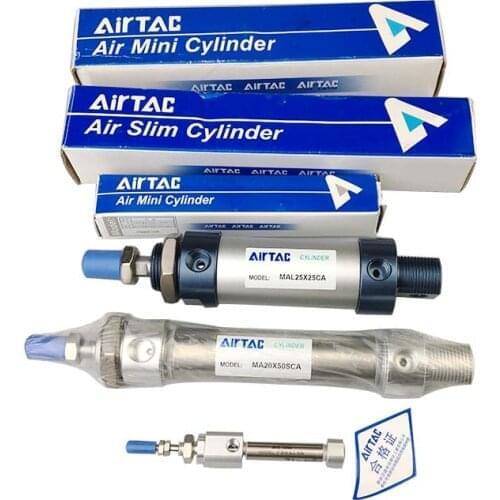 AIRTAC pneumatic cylinder mi20x100sca MIC20X125CM air comprimido mic component pneumatic cylinder for mask machines