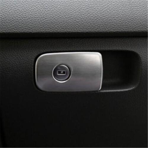 For Volkswagen Tiguan MK1 2009-2016 Car-styling Glove Box Switch Decoration Cover Frame Sticker Auto Accessories