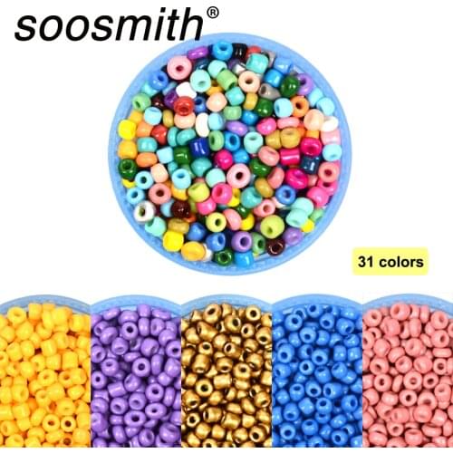 Approx.3mm 8/0 Charm Czech Glass Seed Beads DIY Bracelet Necklace For Jewelry Making Accessories Wholesale Kralen Gifts