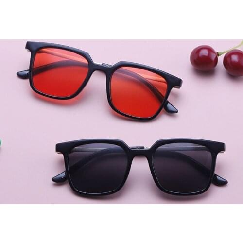 Child Square Sunglasses for Boys Girl Vintage Ocean Pieces Kids Sun Glasses Rectangle Half Metal Gafas De Sol Lentes Uv400 2021