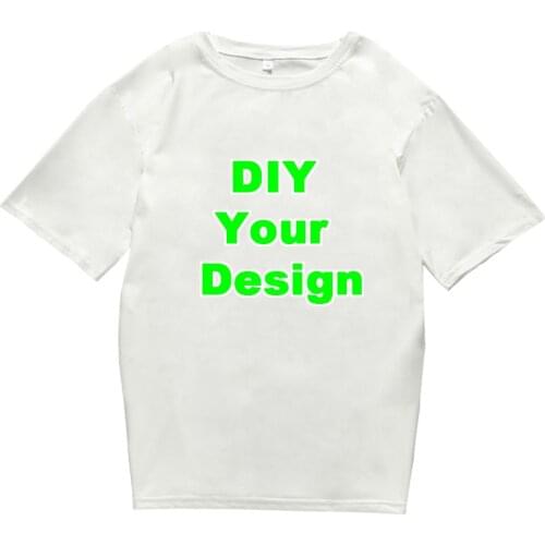 Custom Your Design T-Shirt Men Women Logo Print Wholesale DIY Unisex High Quality Street Wear Dropshipping Unisex