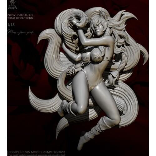 H90mm 1/18 Resin model kits figure DIY toy self-assembled TD-2610