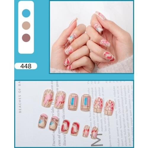 False Nails Tips For Equipment Stick-on Capsule Tips Manicure Top Forms For Nails All For Manicure Fingernails Fake Reusable