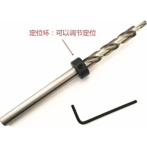 Fixmee Pocket Hole Guide Guider For Jig Master System Step Drill Bits With Depth Stop Collar 3/8"(9.5mm) New