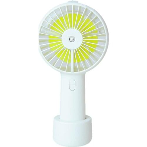 Portable Water Spray Mist Fan Electric USB Rechargeable Handheld Mini Fan Cooling Air Conditioner Humidifier