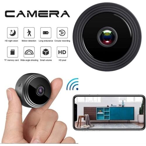 Trailer Monitoring Device Portable Small Home Security Camera With Night Vision Motion Detection For Home Mini Camera