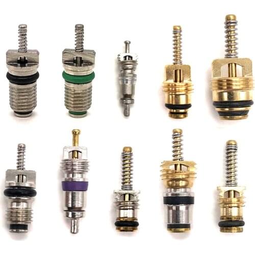 R134A Car A/C Core Valves Automotive Air Conditioning Assortment Needles Repair Kit Heat Resistant For volvo bmw hyundai Buick