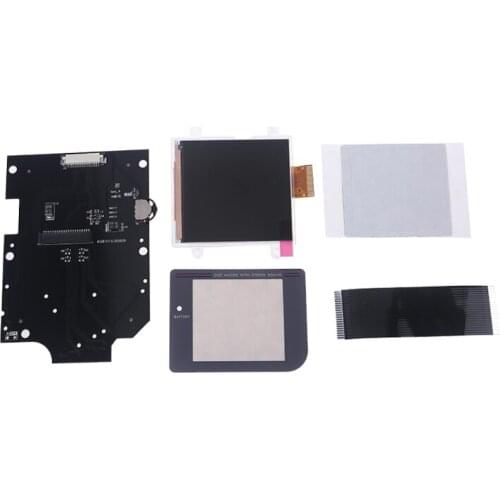 Replacement Highlight Screen IPS LCD Screen Kit High Light Backlight Brightness For Gameboy GB Console 36 Retro Color
