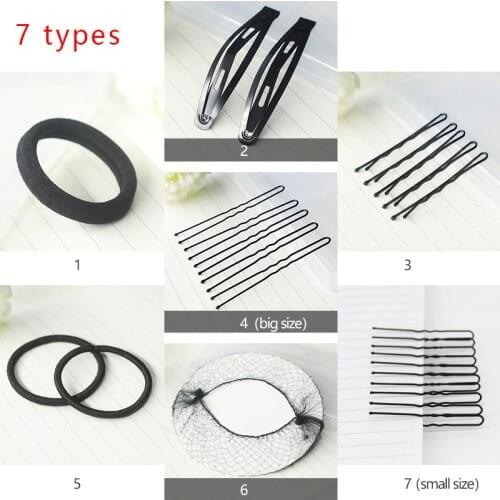 Girls Women Dancers Hair Clip Snood Black Nylon Invisible Hairnets For Dancing