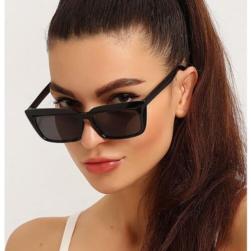 Square Frame Sunglasses For Women Men PC Sun Glasses Lunette Gafas Vintage Retro Oculos Trendy Lunette Outdoor Glasses Eyewear