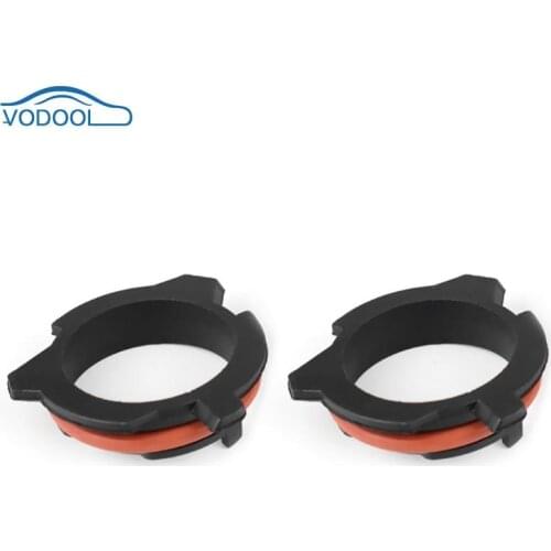 VODOOL 1 Pair H7 Car LED Headlight Bulb Base Adapter Holder Headlamp Socket Retainer Clip For BMW E39-2 5 Series