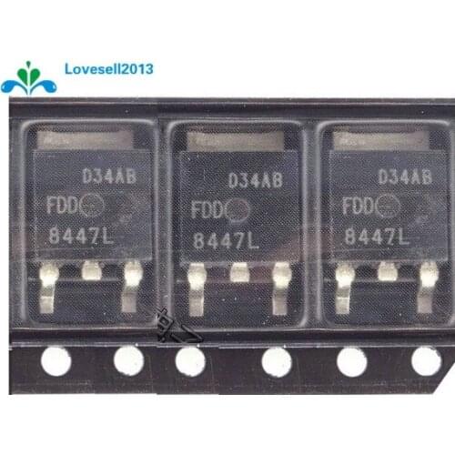 10PCS FDD8447L FDD8447L MOSFET N-CH 40V 15.2A DPAK TO252