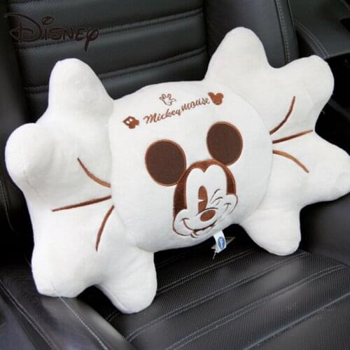 Disney Automotive Waist Cushion Cartoon Office Waist Pad Summer Cute Car Seat Waist Pillow Waist Support Back Cushion