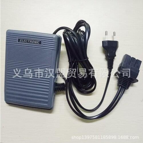 Household multi-function sewing machine suitable for brother foot regulator foot pedal power cord