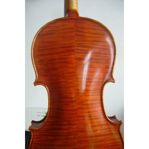 Ebony tailpiece , New 4/4 size violin Stradi Model 1715 copy of Cremonese violin