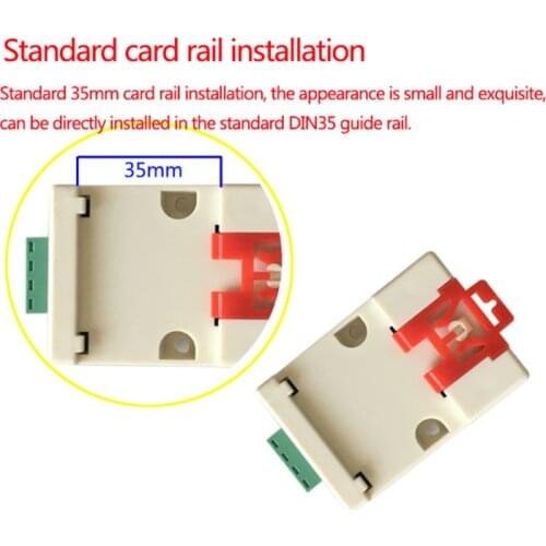 Temperature & Humidity Transmitter SHT20 Sensor High Precision Monitoring Modbus RS485
