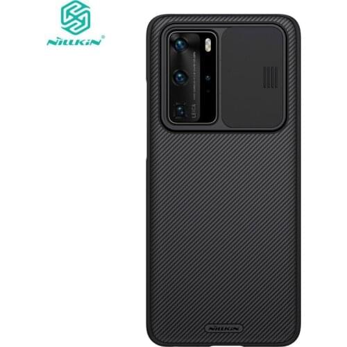 For Huawei P40 Pro Case NILLKIN Camera Protective cover for huawei P40 Slide Protect Protective Case Lens phone shell