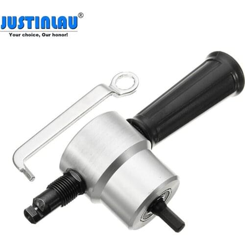 Sheet Metal Cutting Nibble Metal Cutting Double Head Nibbler Blade Saw Cutter Tool Drill Accessory Metal Cutting Machine