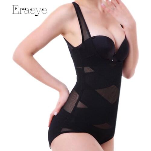 ERAEYE Women Sexy Siamese Corset tummy Control underwear Thin Slimming waist trainer butt lifter Shapewear Body Shapers Corsets