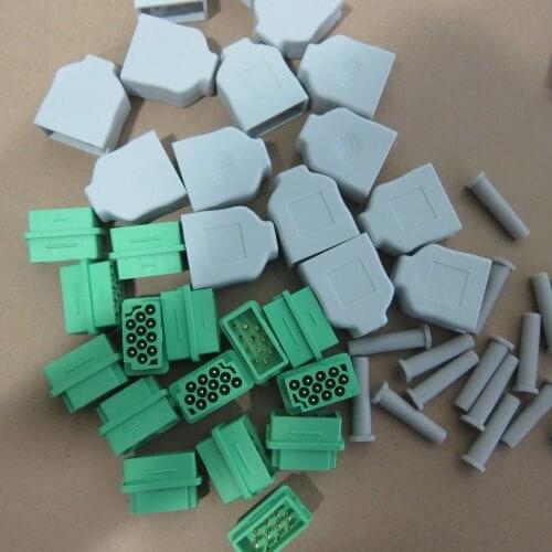 GE Marquette ECG 11pin square connector ecg cable ekg cable spare parts