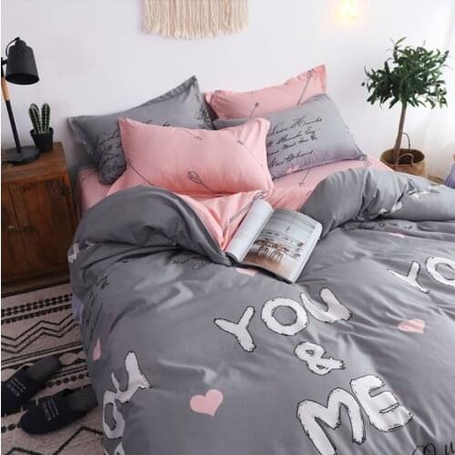Fashion Simple Style home bedding sets bed cover flat sheet Bedding Set Winter Full King Single Queen bed set for home living