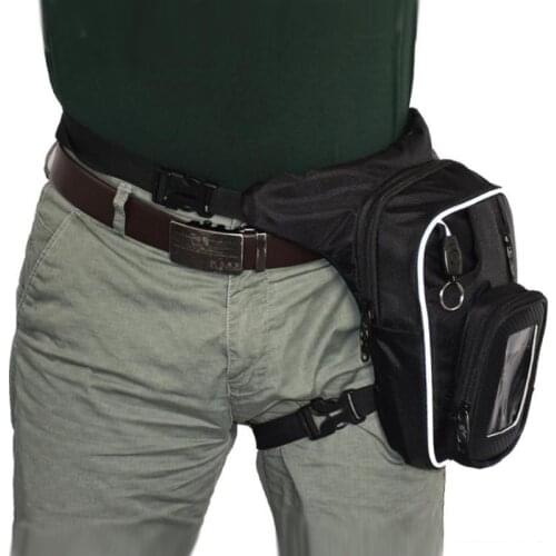 Motorcycle Leg Bag Waist Bag Motorcycle Cycling Fanny Pack Waist Belt Outdoor Camping Fishing Climbing Travel
