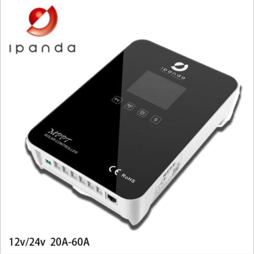 MPPT solar controller 12V/24V 20A30A40A50A60A self-cooling