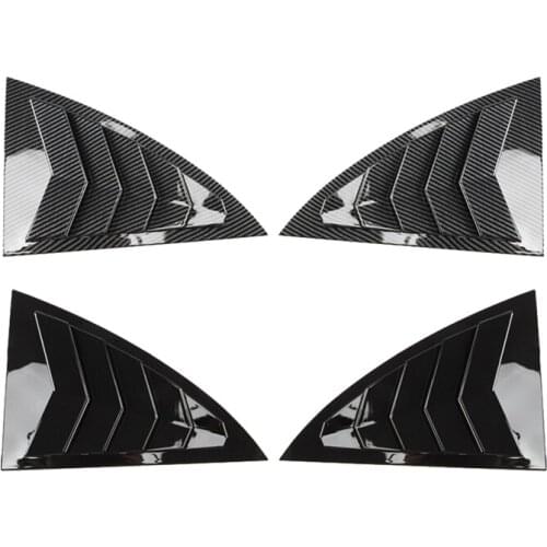 Rear Window Louver Shutter Cover Trim for Benz CLA C118 W118 CLA200 CLA45 2020 2021 Window Side Vent Trim
