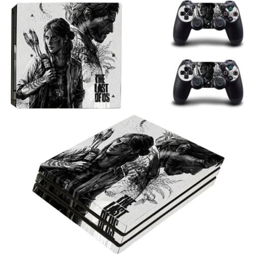 The Last of Us PS4 Pro Stickers Play station 4 Skin Sticker Decal For PlayStation 4 PS4 Pro Console & Controller Skins Vinyl