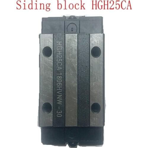 HGH25CA sliding block match use HGR25 linear guide width 23mm guide for CNC HGR25 linear guide