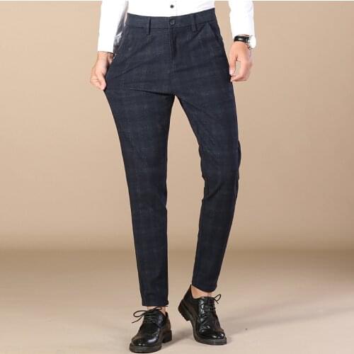 Мужские брюки в клетку WTHINLEE China At AliExpress