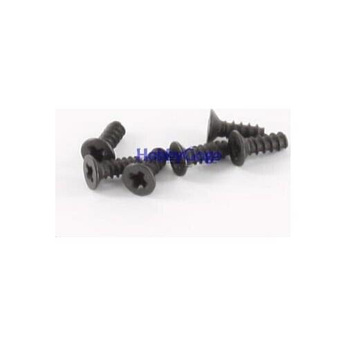 HSP part 58061 Countersunk Head Self-Tapping Screw 2x6mm for 1/18 RC Car Buggy Monster Truck Short Course