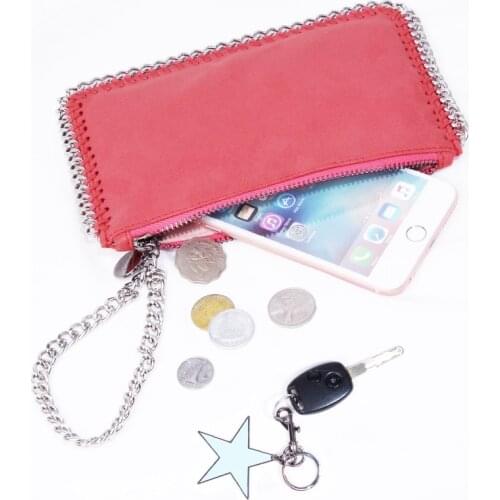 Women Mini Hand Bag Coin Purse Women Chains Monedero Ladies Wrist Phone Bags Candy Color Clutch Bag Clutches Bags for Women 2020